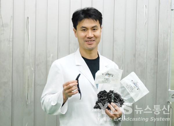 안준민 진생바이팜 대표는 천연물질인 발효흑삼이 코로나19 치료제로 개발되면 국가적 경쟁력을 가질 수 있다고 강조하고 있다. (진생바이팜 제공)©열린뉴스통신