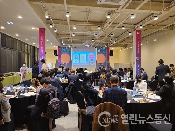 토큰캔 3주년 행사가 열리고 있다. (사진=김혜성 기자) ©열린뉴스통신