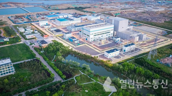 산둥성 원전 고온가스 냉각원자로. (제공=중국 핵공업그룹)