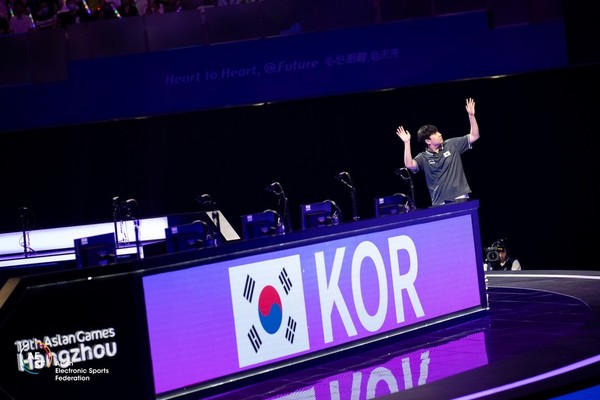 곽준혁(사진=아시아e스포츠연맹)©열린뉴스통신ONA