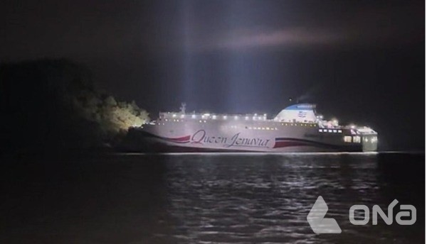 퀸제누비아 2호(사진=목포해양경찰서)©열린뉴스통신ONA