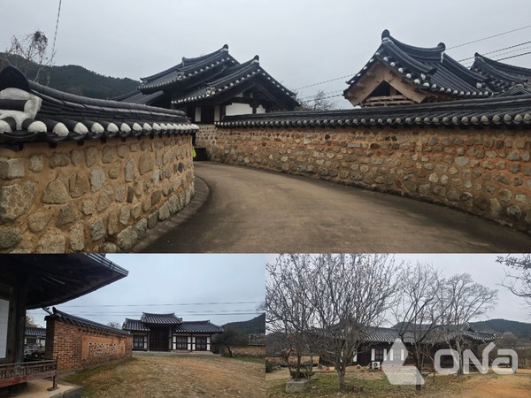 함라마을의 토담길과 고택들.©열린뉴스통신ONA 최선혜 기자