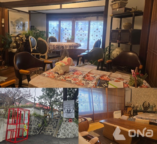 카페 ‘추억담’.©열린뉴스통신ONA 최선혜 기자