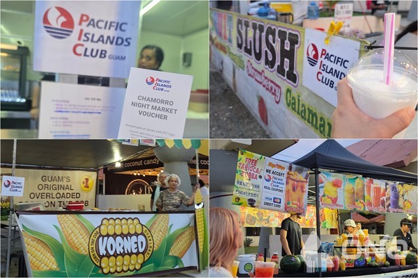 골드패스 이용객은 전용 셔틀버스와 PIC괌 식음료 쿠폰으로 차모로 야시장의 다양한 먹거리를 편리하게 체험할 수 있다.©열린뉴스통신ONA