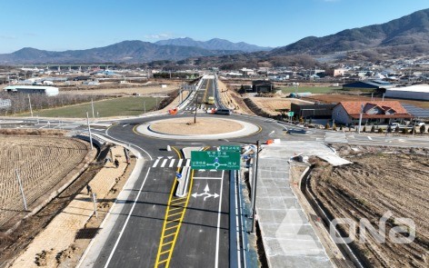 장수-장계 국도(사진=국토부)©열린뉴스통신ONA