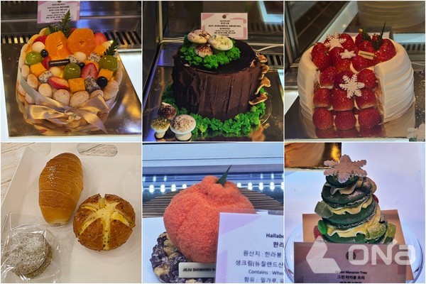 신화월드 랜딩관 베이커리 카페는 합리적인 가격에 빵과 디저트, 커피류를 판매 중이다.©열린뉴스통신ONA