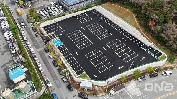  외동 농공단지를 중심으로 산업 인프라 개선을 확대 한다 주차장 조감도  (사진= 경주시 제공)