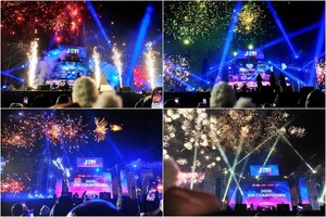 [르포] 불꽃·음악·함성이 가득했던 밤... 제주신화월드 'JSW 카운트다운... - 뉴스 썸네일 이미지
